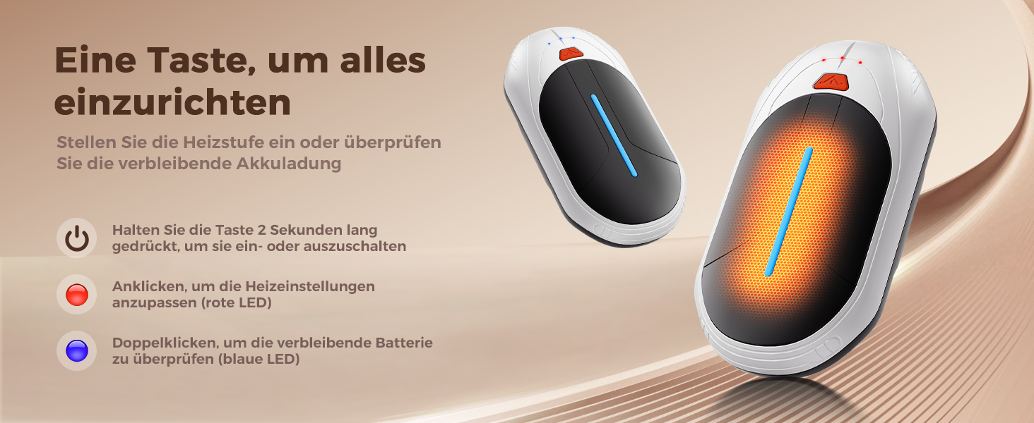 Електричні грілки для рук 2 шт., 6000mAh, ультратонкі, перезаряджувані, портативні, для кемпінгу, спорту, подарунок на Новий рік