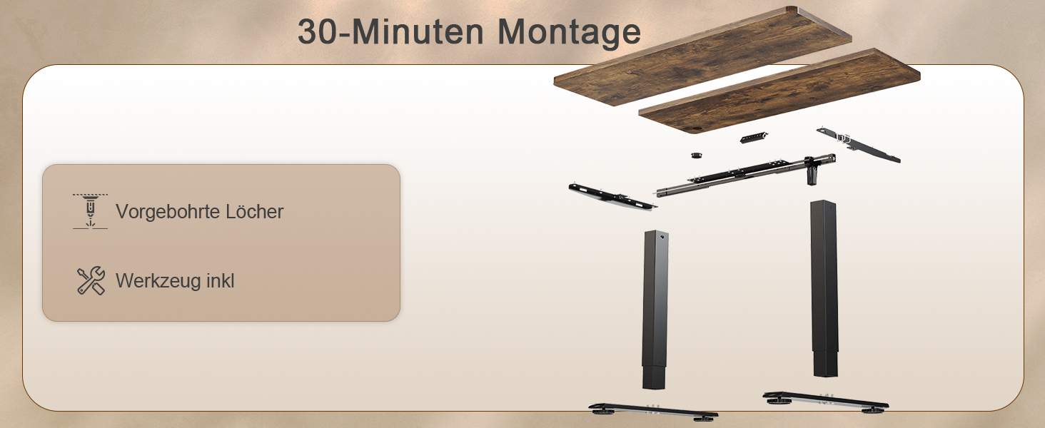 Регульований стіл JUMMICO 80x60 см з USB-роз'ємом: електричний, ергономічний, для офісу та дому