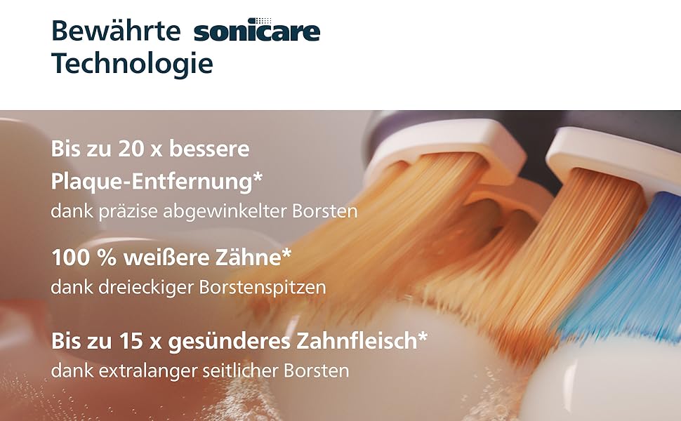Смінні насадки для електричної зубної щітки Philips Sonicare A3 Premium All-in-One, чорні, 6 шт, HX9096/88