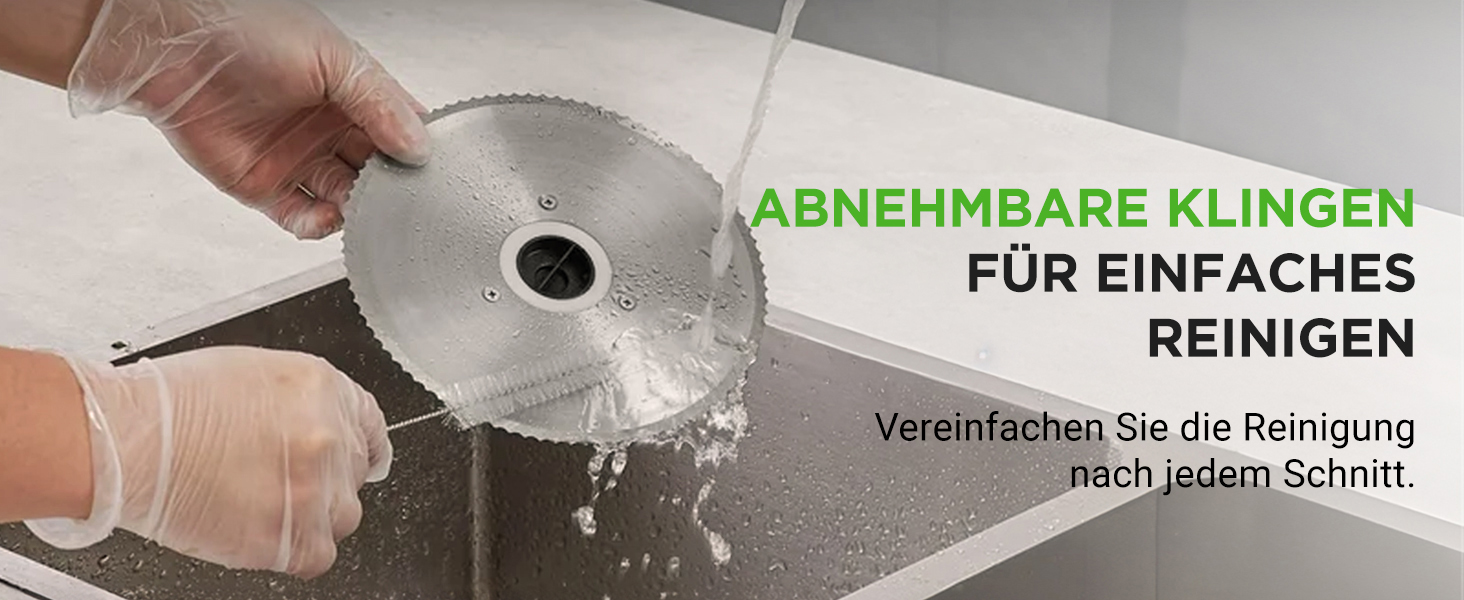Електричний універсальний слайсер NutriChef 200W для хліба, м'яса, сиру та овочів, товщина нарізки 0–15 мм, ніж з нержавіючої сталі 19 см