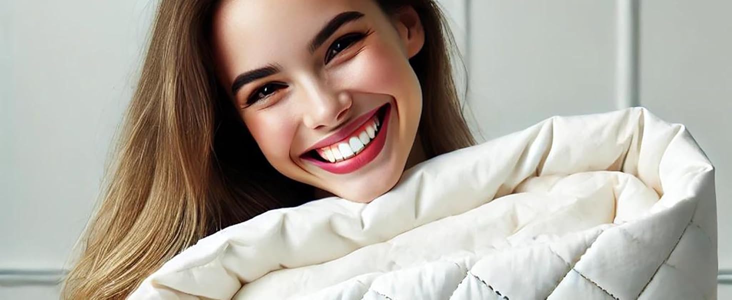 Ковдра KAMACA 135x200 см, всесезонна, вага 1400 г (2 шт.)