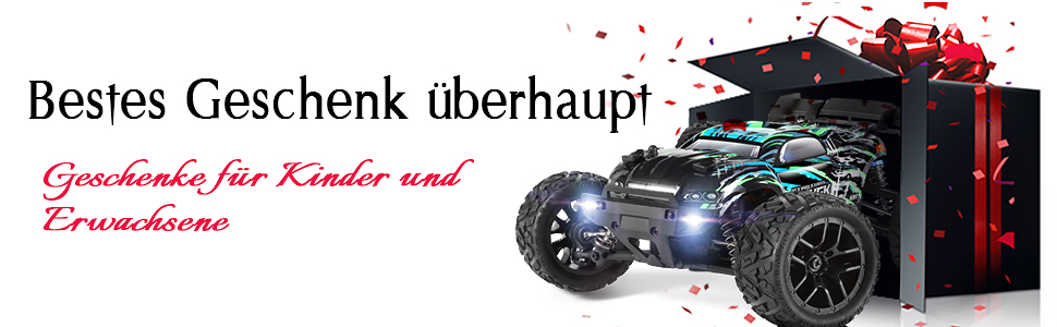 Радіокерований позашляховик HBX 1:18 4WD 36+ км/год Monster Truck RC Truggy Водонепроникний RTR