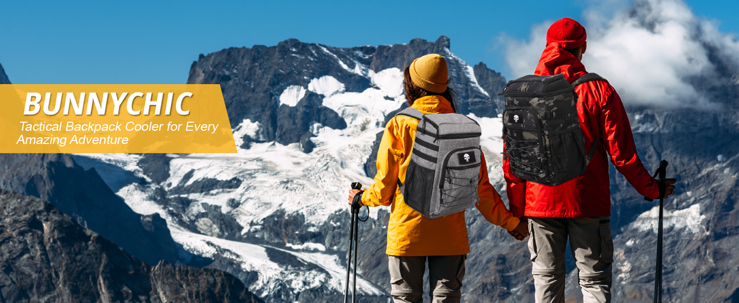 Тактичний рюкзак-холодильник 25L, витримує витоки, міцний, великий ланч-рюкзак, водонепроникний, для чоловіків, жінок, роботи, подорожей, кемпінгу, пляжу та піших прогулянок, чорний камуфляж