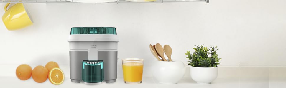 Соковитискач Cecotec Cecojuicer Zitrus Turbo - 90W, 500 мл, BPA-Free, Легко мити