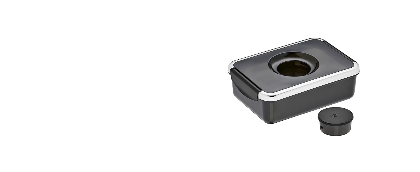 Електричний салатник WMF Küchenminis для приготування салатів, набір з 5 насадок, включаючи контейнер для салатів