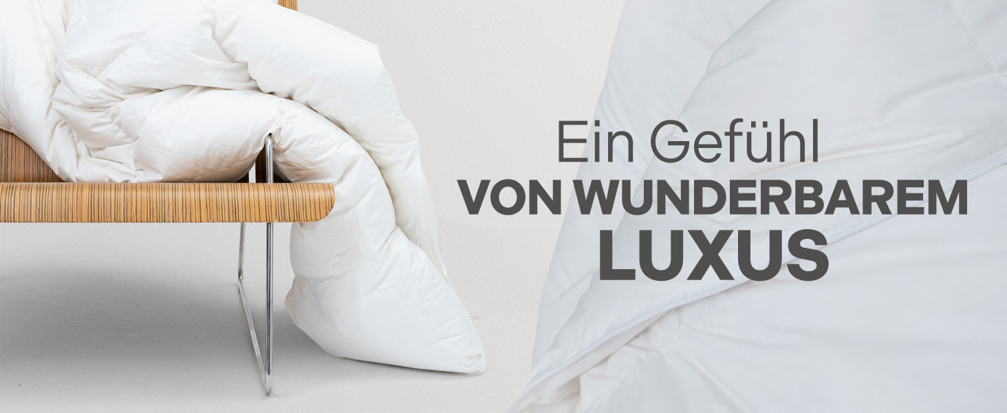 BEFA SOFT Пухова ковдра зимова 100x135 см | Пухова ковдра з 90% пуху та 10% пера | Дихаюча та легка у догляді | Для алергіків (NOMITE) | Відповідає стандартам добробуту тварин (DOWNPASS) | Oeko-TEX Клас 1 | Зроблено в Німеччині