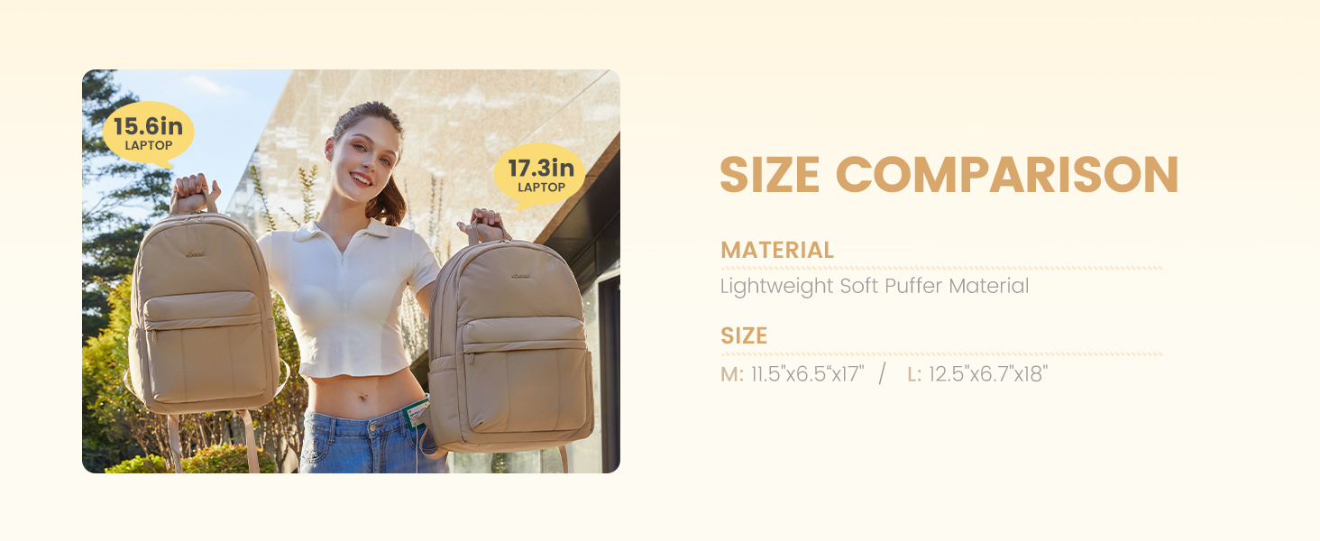 LOVEVOOK Рюкзак для жінок, середнього розміру, для підлітка, дівчини, студентки. Елегантний, з відділенням для ноутбука 15.6