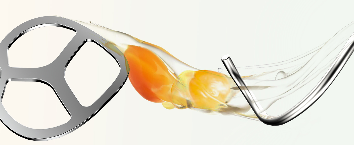 Кухонна машина Chefree M500 Profi: планетарний міксер 7л, 1800W, LED-дисплей, 10 швидкостей, 3 насадки (міксер, віночок, гак)