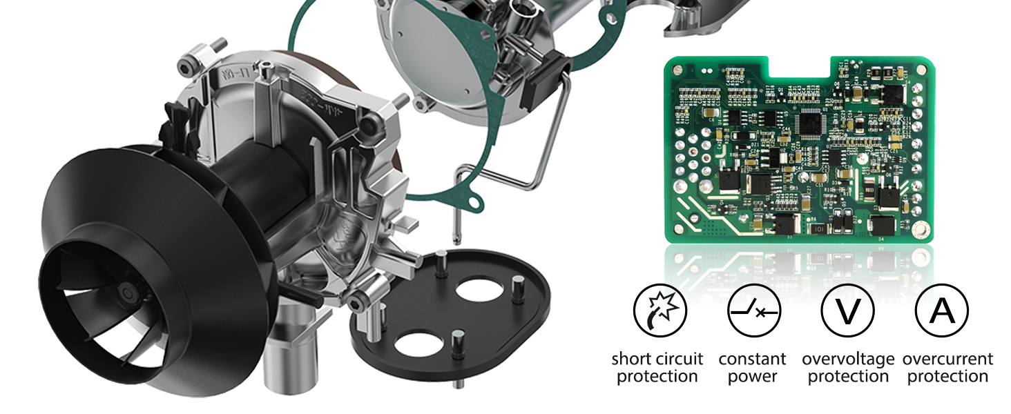 Дизельний опалювач LF Bros 5 кВт -12V/24V/220-240V з дистанційним керуванням та LCD-дисплеєм для гаража, майстерні, кемпінгу, автодому (білий)