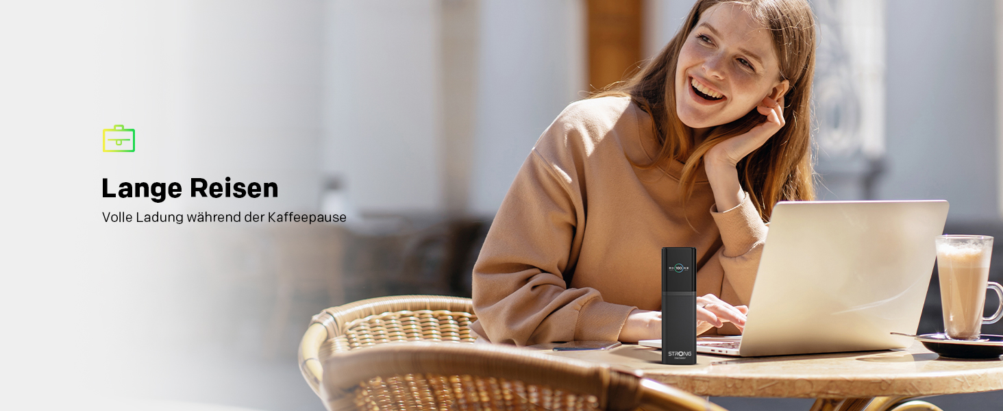 Power Bank STRONG S-19, 12000mAh, 176W, USB-C PD 3.1 + UFCS, TFT-дисплей, для iPhone, Galaxy, MacBook, iPad, 12000 мАг