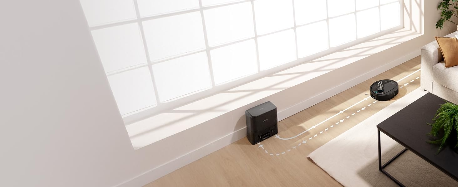 Робот-пилосос та робот-мийник Cecotec Conga Y80 з ШІ та керуванням через додаток. Потужність всмоктування 20000Pa, штучний інтелект, силіконова щітка Anti-Tangle, обертові мікрофібри, автономність до 220 м²