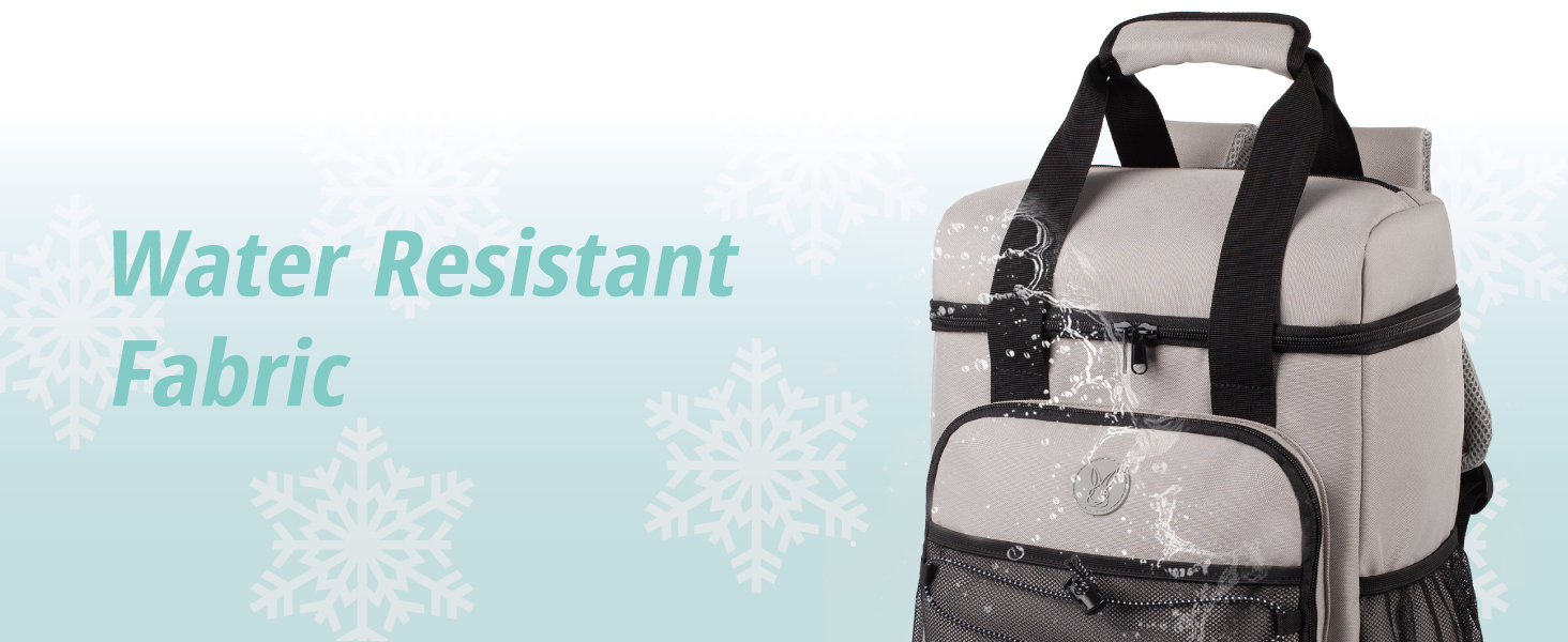 Рюкзак-холодильник з м'яким ручним захопленням, легкий та ізольований, водовідштовхуючий, велика місткість – ідеальний для жінок та чоловіків для пляжу, кемпінгу, пікніка, риболовлі та піших прогулянок (Сірий)