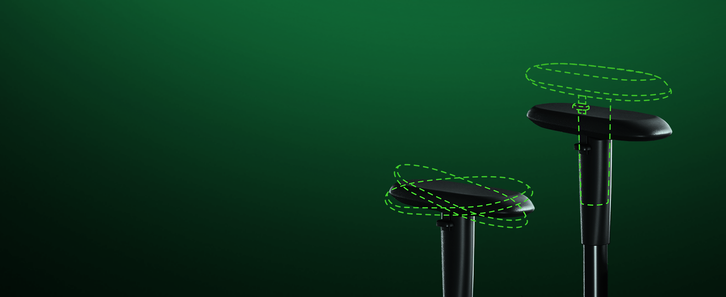 Ігровий крісло Razer Iskur V2 X - сірий, з підтримкою попереку, м'який матеріал, 2D підлокітники