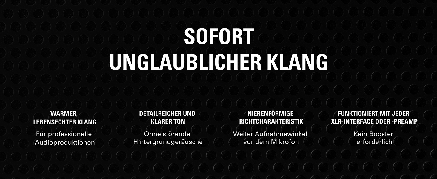 Elgato Wave DX — динамічний XLR-мікрофон для подкастів, стрімінгу та трансляцій, кардіоїдна діаграма, шумозаглушення, не потребує підсилювача, сумісний з Mac/PC