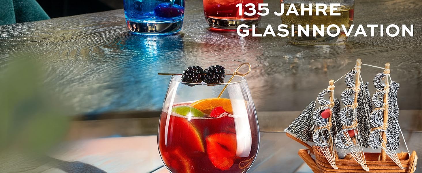 Бокали для білого вина Stölzle Lausitz Weinland 6 шт, 290 мл - Кришталеві келихи для червоного та білого вина, Німеччина