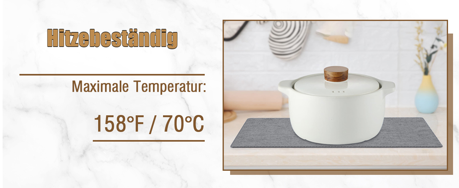 Набір тканинних серветок Homaxy 6 шт., бежеві, миючі, стійкі до нагрівання, антиковзаючі, двосторонні