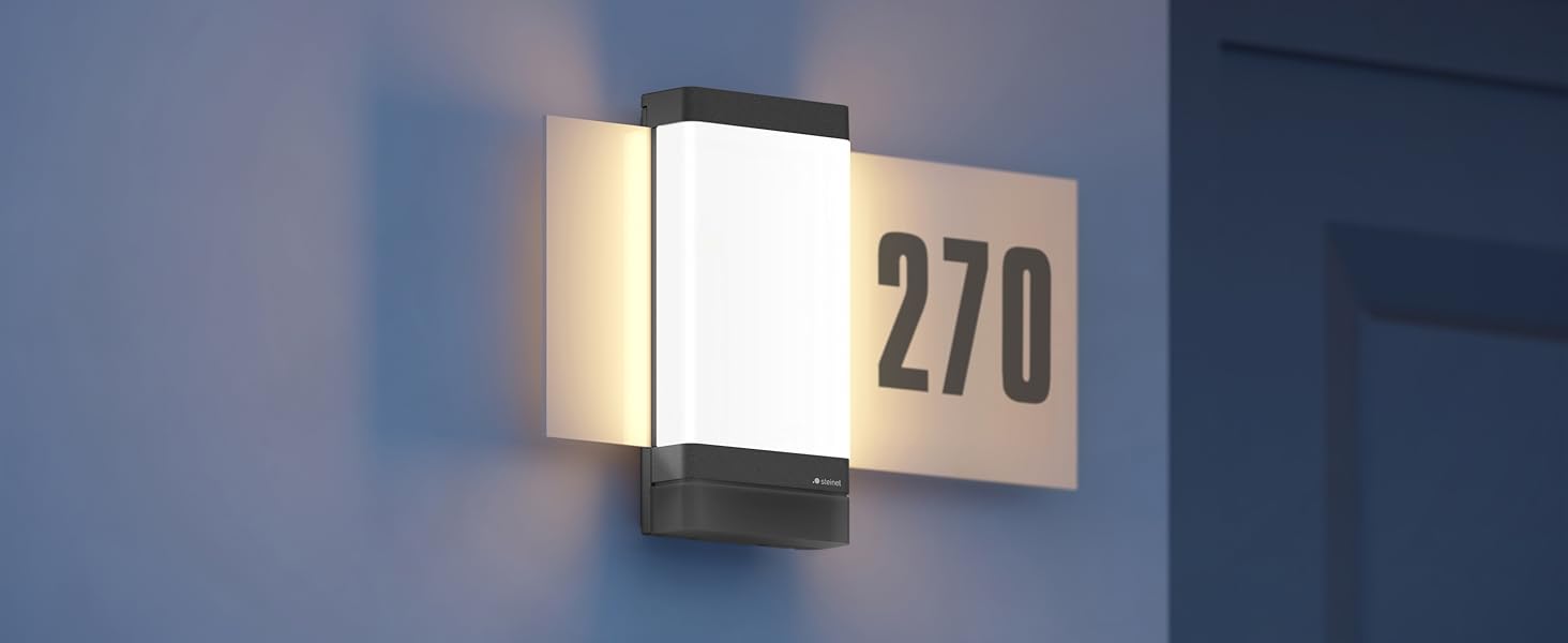 Світлодіодний прожектор Steinel XLED Home 2 S з датчиком руху та Bluetooth, поворотний, 13.7 Вт, 1550 Лм, 180°, 10 м, чорний, для вулиці
