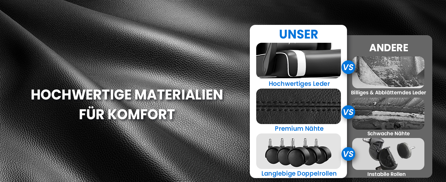 Ігровий крісло-шкік Gamer Sessel - ергономічне ігрове крісло з підтримкою попереку, регульоване по висоті, м'яке, до 150 кг, велике