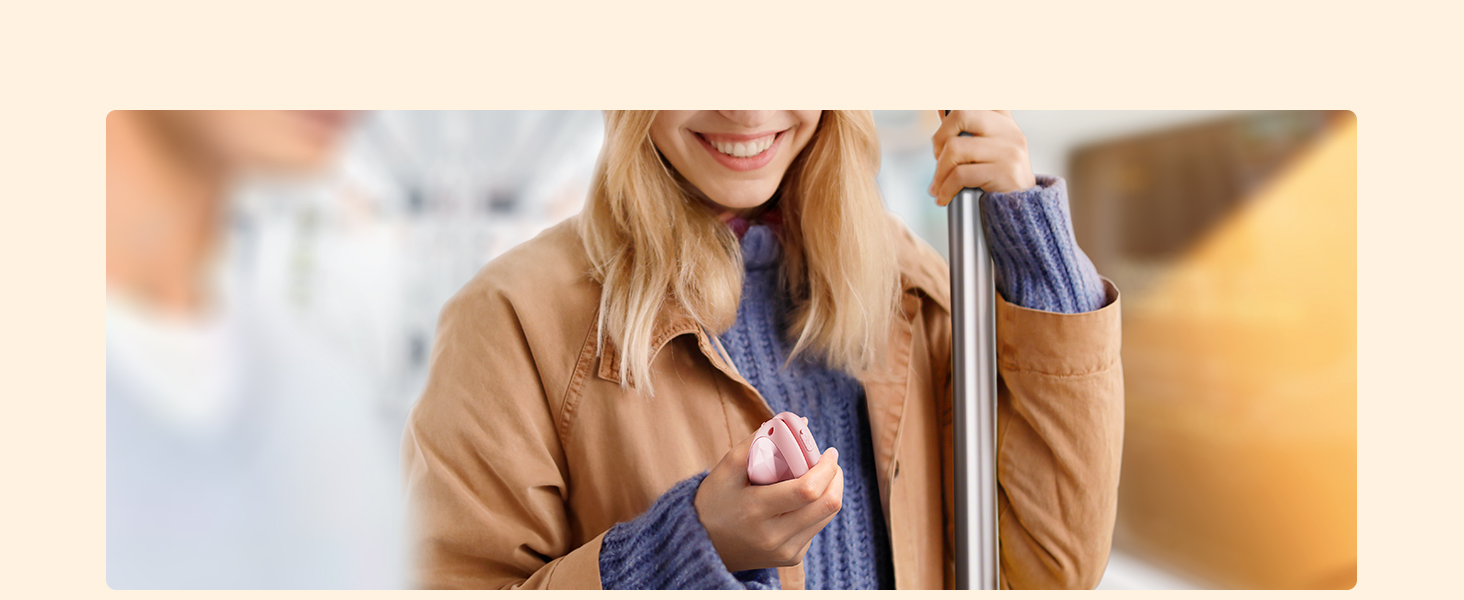 Електричні грілки для рук OCOOPA 2 шт. - стильні, рожеві, з магнітом, перезаряджаються, для жінок, Raynaud, піші прогулянки, кемпінг, подарунок