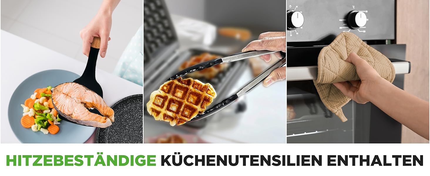 Набір посуду NutriChef 22 предмети антипригарний мармуровий: сковороди, каструлі, аксесуари для кухні (індукція, посудомийна машина)