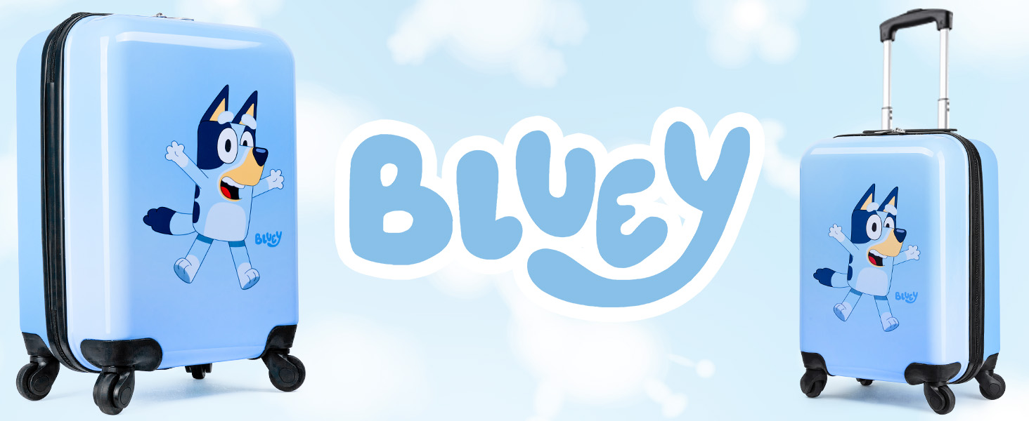 Ручна поклажа візок BlueY Hard Shell 49x33x22 см, 30 л, 4 колеса синій - Holiday Must Haves Kids