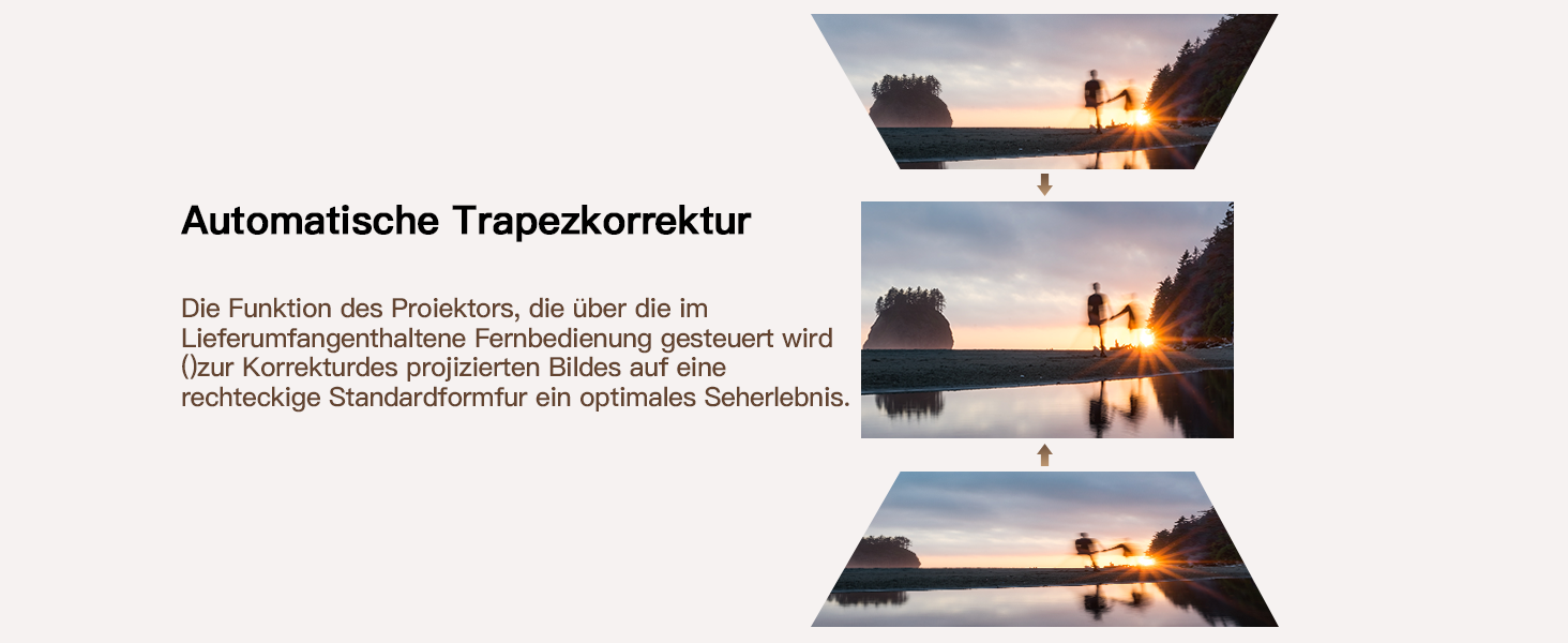 Портативний проєктор LYNCAST HY300 Pro: Wi-Fi, Bluetooth, Android 11, 1080P/4K, обертання 180°, для дому та на вулиці