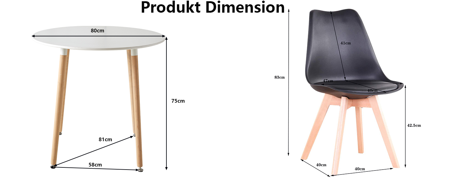 DEYARNA HOME Комплект обіднього столу та стільців, обідній стіл та 4 стільці, стільці з оксамиту, стільниця з МДФ, чорні ніжки столу, сучасний кухонний стіл (Білий/Рожевий, 80 * 80 * 75 см)