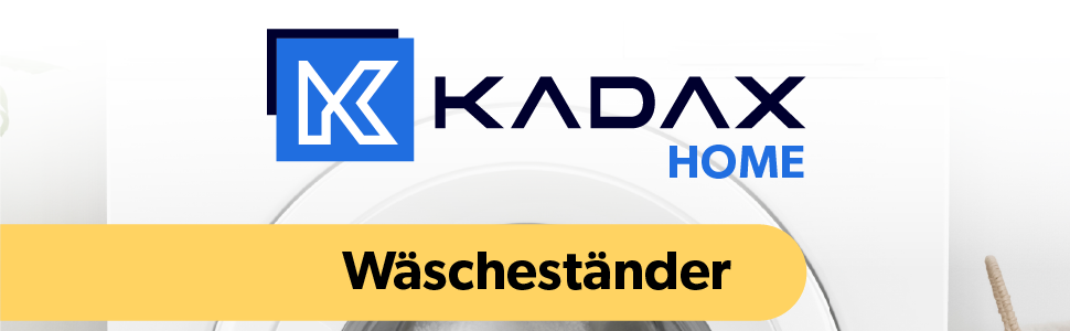 Сушарка для білизни KADAX, сушильна стійка з крилами, довжина сушіння 18 м/23 м, сушильна стійка Airflow зі сталі з порошковим покриттям, складна сушарка (біла/2-крила)