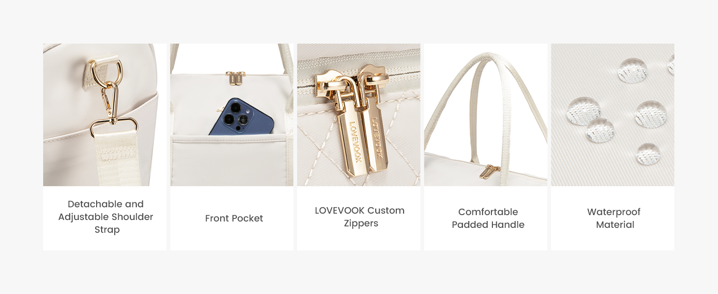 Сумка-мішок LOVEVOOK для жінок, 40л, 2 шт. (бежевий & хакі), з відділенням для взуття та мокрих речей, для подорожей, спортзалу, Gym, Yoga, ручна поклажа