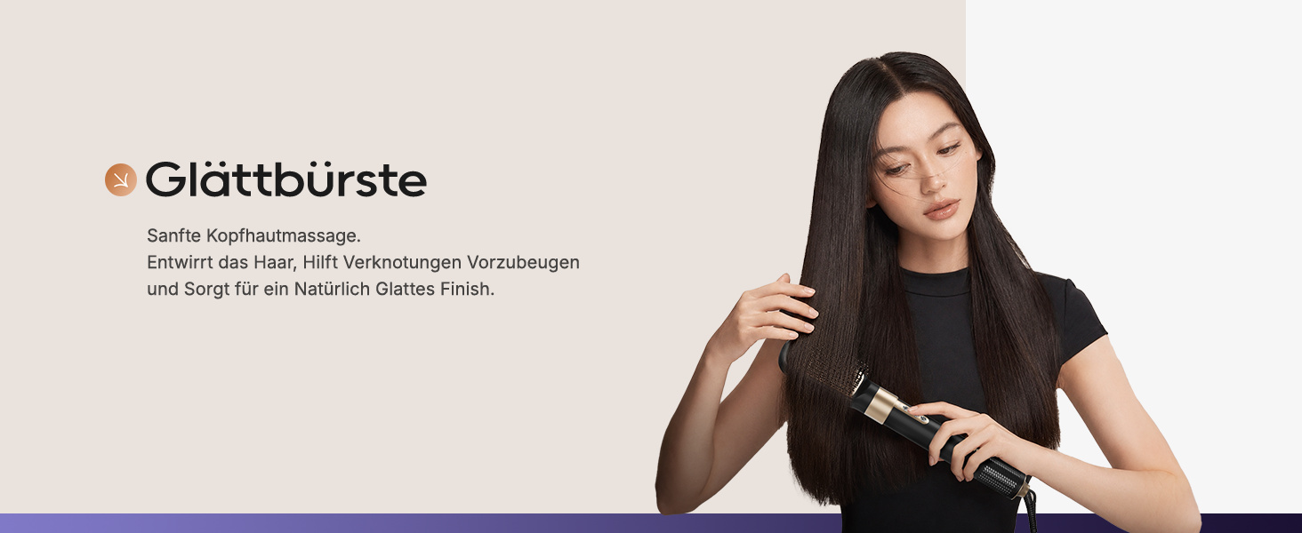 Стайлер для волосся 6 в 1 7MAGIC Airstyler: іонний фен та автоматичний плойка-локони (Obsidian)