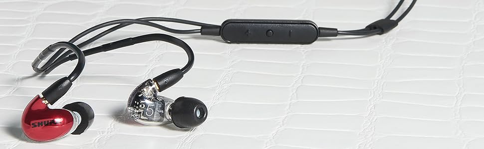 Навушники-вкладиші Shure AONIC 5, висока роздільна здатність, природні баси, три динаміки, сумісні з Apple/Android