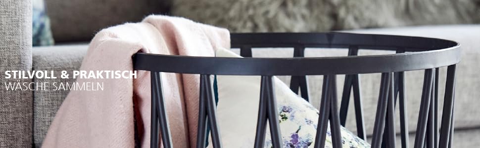 WENKO табурет для ванної кімнати Candy з місцем для зберігання, чорний, ABS-пластик, 20 л, Ø 36 x 50,5 см