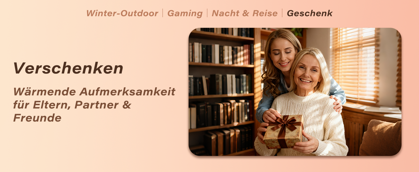 Електричні грілки для рук Citybee 2 шт. - 10000mAh, 3 режими нагріву, LED ліхтарик, Powerbank USB-C для кемпінгу, катання на лижах, активного відпочинку