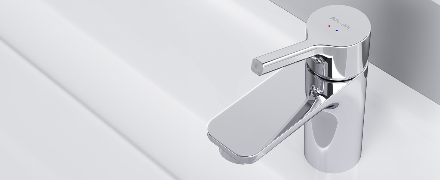 Змішувач для ванни AM.PM X-Joy чорного матового кольору з виливом, одноручний, для ванни та душу, FXA10022