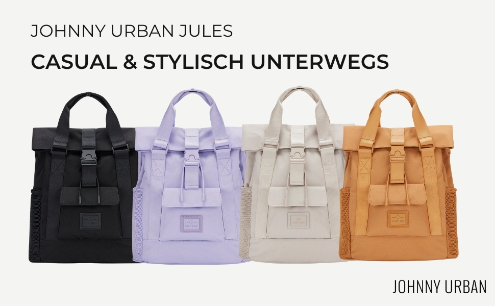 Рюкзак Johnny Urban Women Small - Jules - Елегантний маленький денний рюкзак для Uni Work City - Стильний жіночий рюкзак з відділенням для ноутбука - водовідштовхувальний пісок