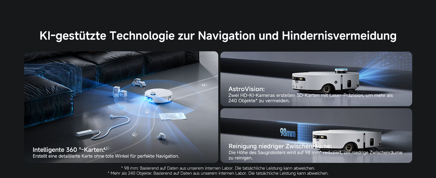 Робот-пилосос Dreame Aqua10 Ultra: миття та сухе прибирання, 30000Pa, 8 см, самоочищення, автоматичне спустошення, голосове керування