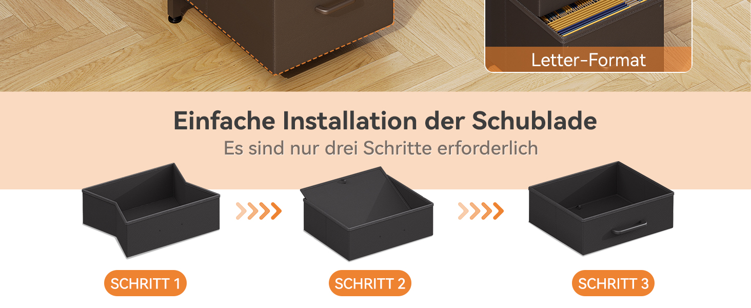 Комп'ютерний стіл Coleshome з висувними ящиками з тканини, 130x48 см. 2 розетки та 2 USB-порти для зарядки. Стільниця з полицею, реверсивний офісний стіл для дому та офісу (Чорний, 130x48x75.7 см)