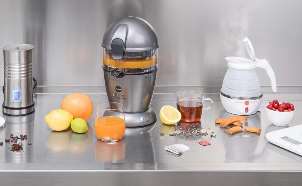 Професійний електричний точило для ножів Macom Just Kitchen 827 Prosharp, нержавіюча сталь, білий та сталевий колір