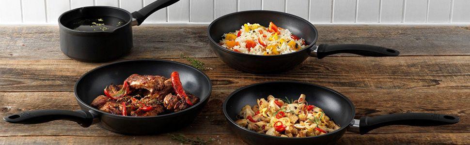 Сковорода KUHN RIKON Brat- & Universal, чорна, 28 см