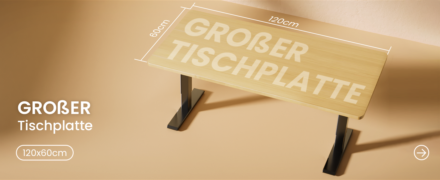 Електричний стіл MAIDeSITe з регулюванням висоти, 2 ніжки, 4 пам'яті, T1 Pro (Чорний)