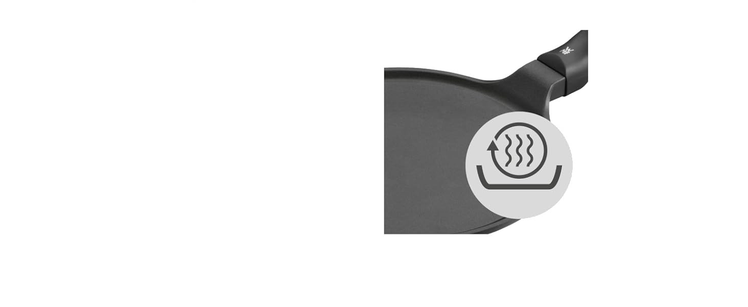 Сковорода WMF Devil Crepe 27 см з антипригарним покриттям, для млинців та оладок, з лопаткою