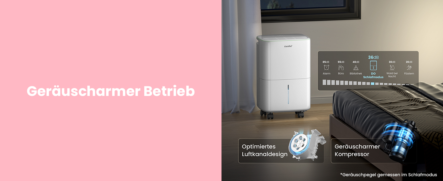 Зволожувач повітря COMFEE 12L з автоматичною відтайкою та дитячим замком, для приміщень до 20 м² (50 м³), екологічний фреон R290