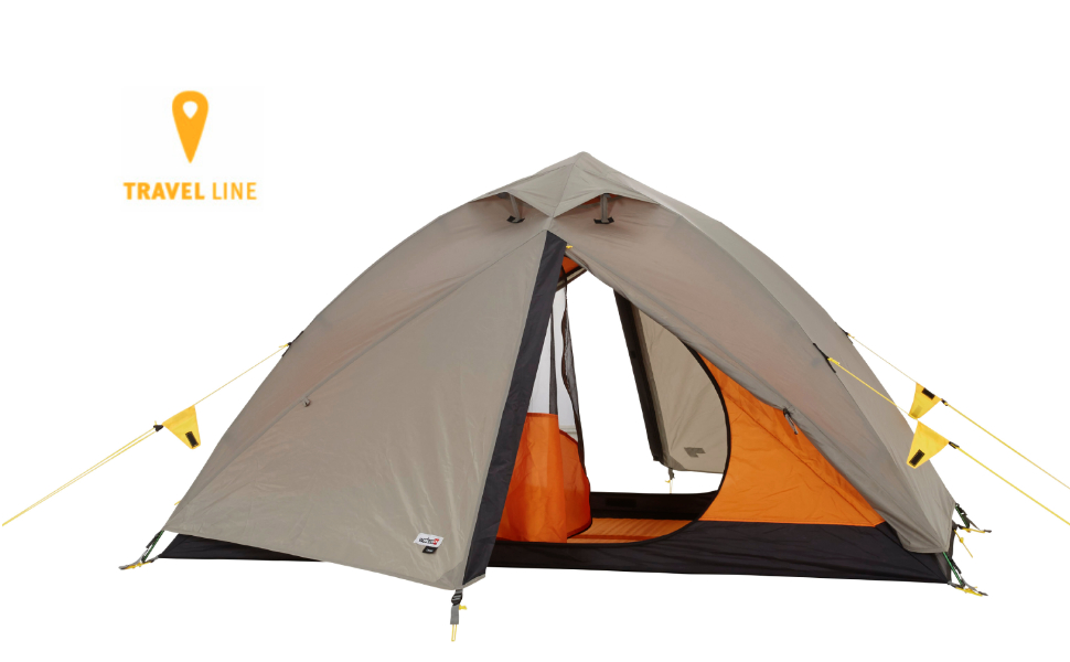 Намети Wechsel Professional Dome Tent Charger - Travel Line - Універсальний геодезичний намет на 2 особи Дуб лавр One size