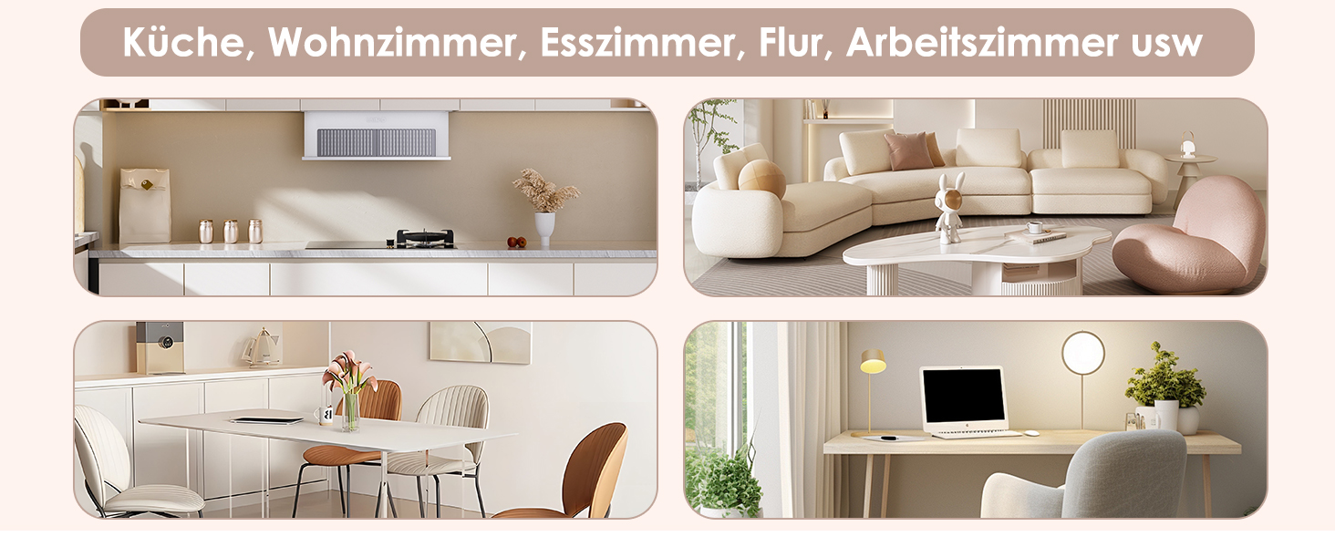 Кухонна шафа FirFurd з LED-підсвічуванням, буфет, комод з робочою поверхнею, 3 висувні ящики, регульована полиця, 180x100x38.5 см (білий)