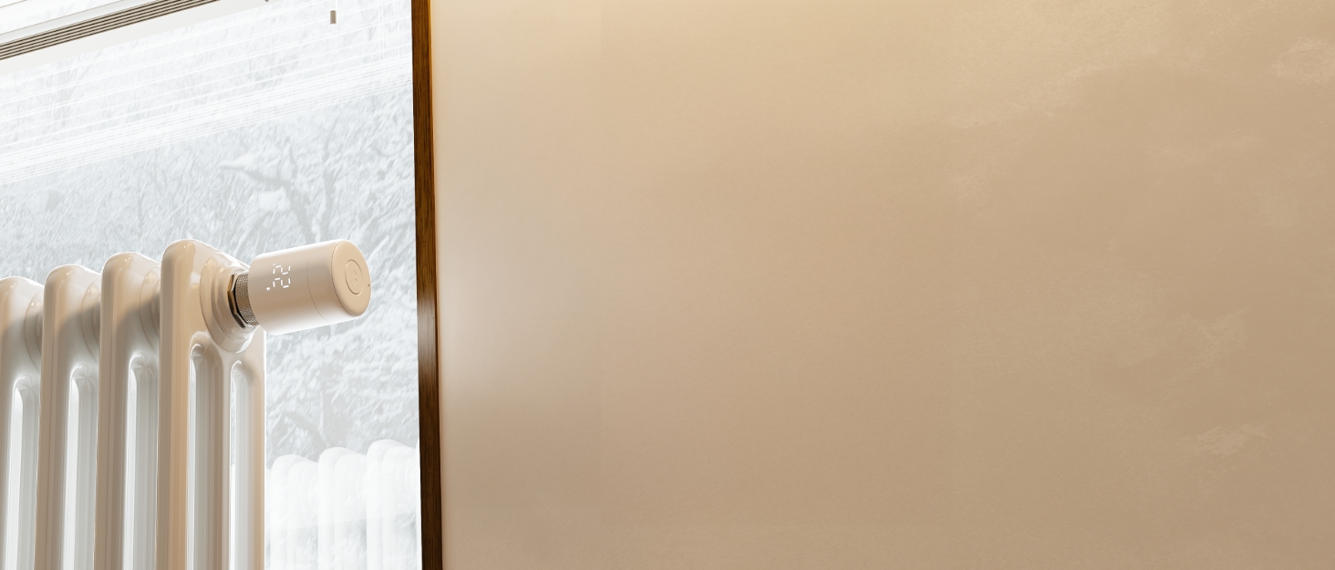 SwitchBot Smart Термостат на радіатор Bluetooth з керуванням через додаток, таймером, енергозбереженням, сумісний з Alexa, Apple Home та Home Assistant (потрібен Hub) - Matter Combo