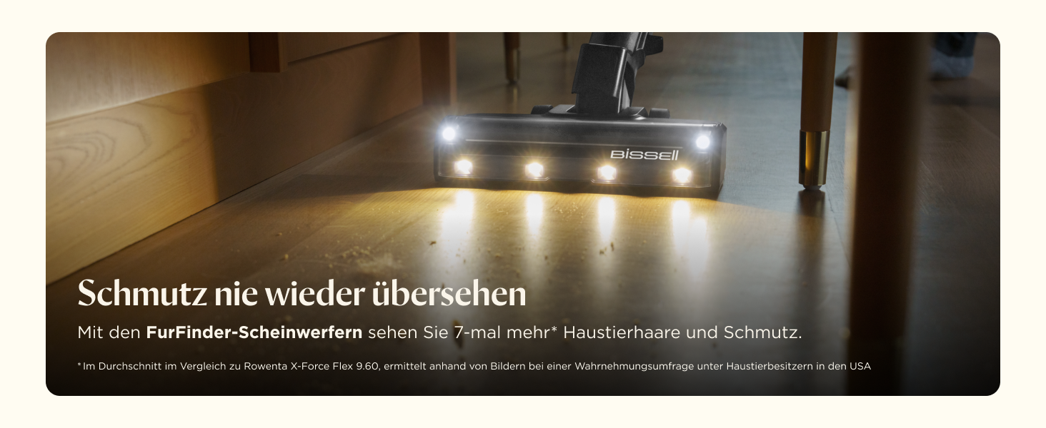 Акумуляторний пилосос Bissell PowerClean FurGuard для шерсті тварин: 280W, HEPA-фільтр, самоочисна щітка, 50 хв роботи