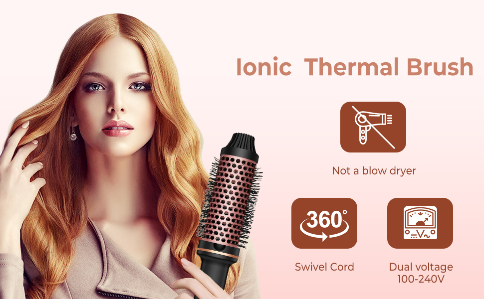 Щітка для фена Air Styler 5in1 1000 Вт, бігуді 30 мм, 3 рівні, в т.ч. рукавичка (чорний, жовтий)