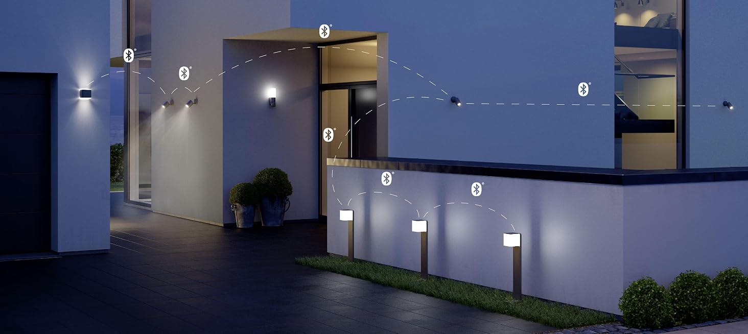 Світлодіодний прожектор Steinel XLED Home 2 S з датчиком руху та Bluetooth, поворотний 180°, 13.7 Вт, 1550 Лм, білий, для вулиці