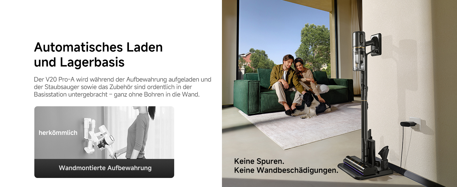 Dreame V20 Pro-A: Бездротовий пилосос для твердих підлог та килимів, 24000 Па, 90 хв роботи, фільтрація 99.99%, видалення шерсті тварин