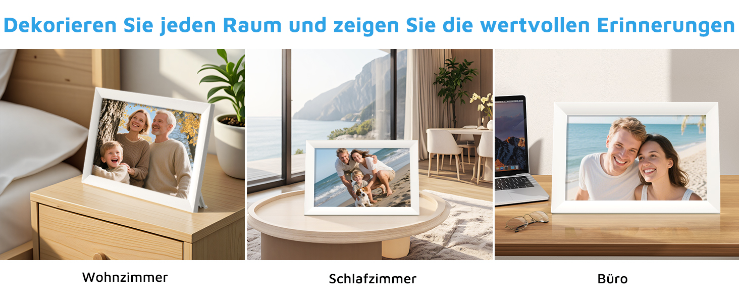 Цифровий фоторамка Hesmor 15.6